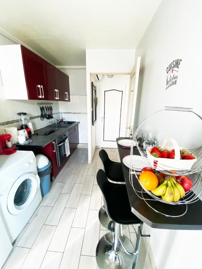 New ! Joli F2 - 10Min De La Mer Apartman Nizza Kültér fotó